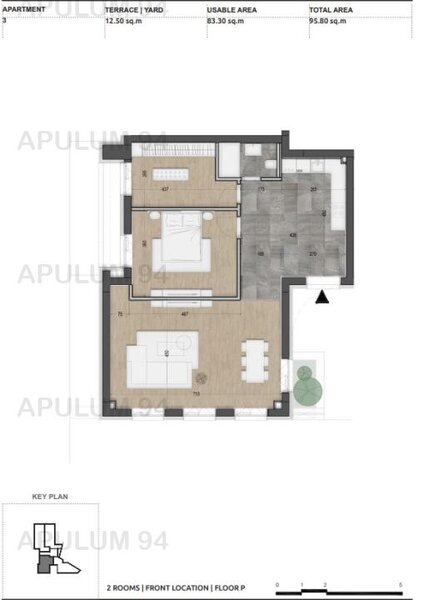 Armeneasca Spatiu Birou / Comercial  Licurg 2 PRIME Residence